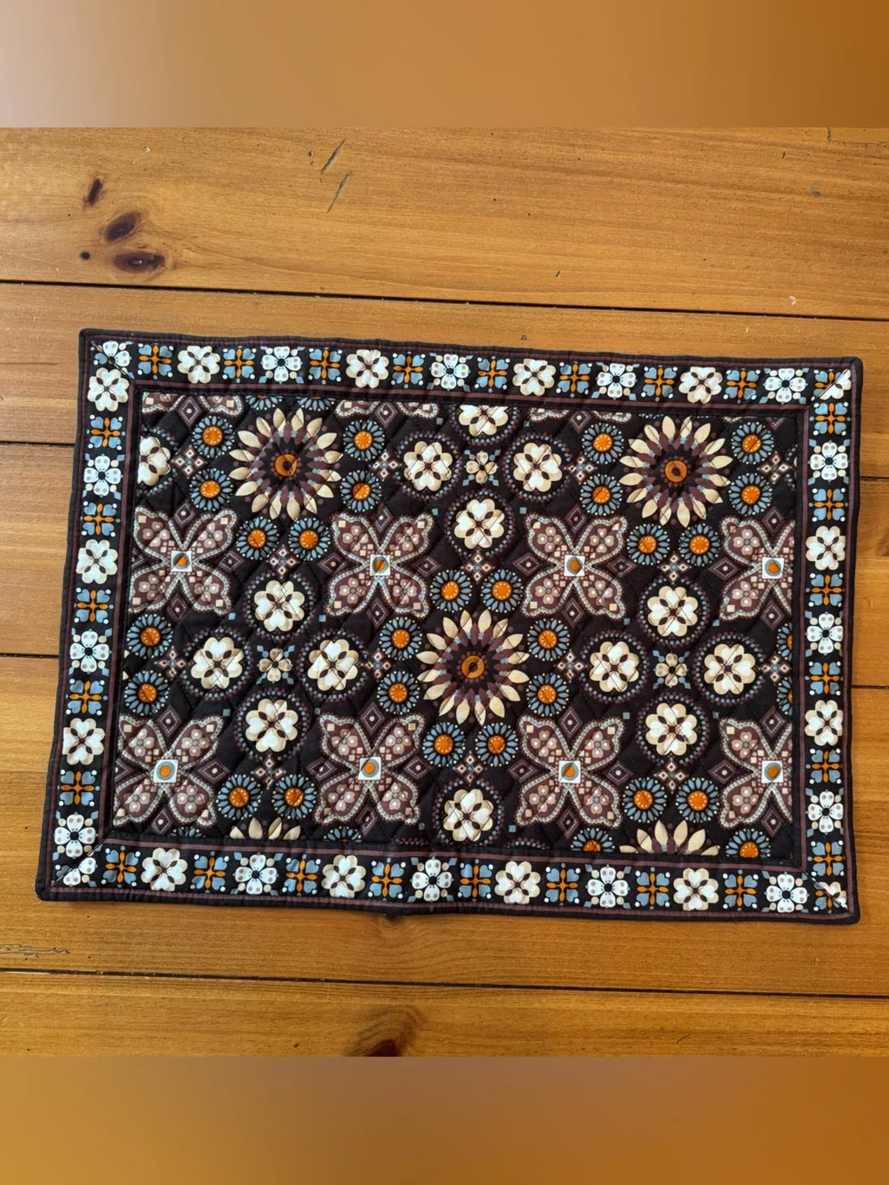 RARE NWOT Vera Bradley 5 Placemats & Pot Holders Set in “Canyon”